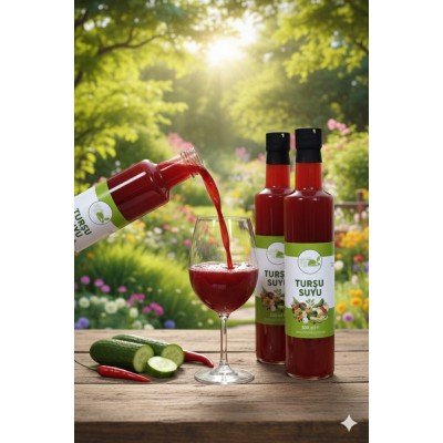Turşu Suyu 500ML Cam Şişe Turşu Suyu 500ML Cam Şişe