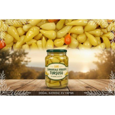 Sarı Çanakkale Biberiye Turşu