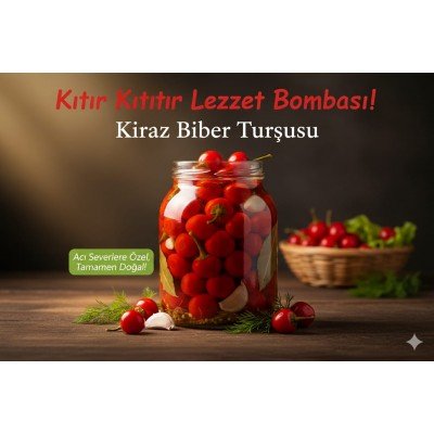 Kiraz Biber Turşu Kiraz Biber Turşu