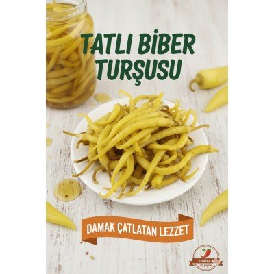 Tatlı Biber Turşusu