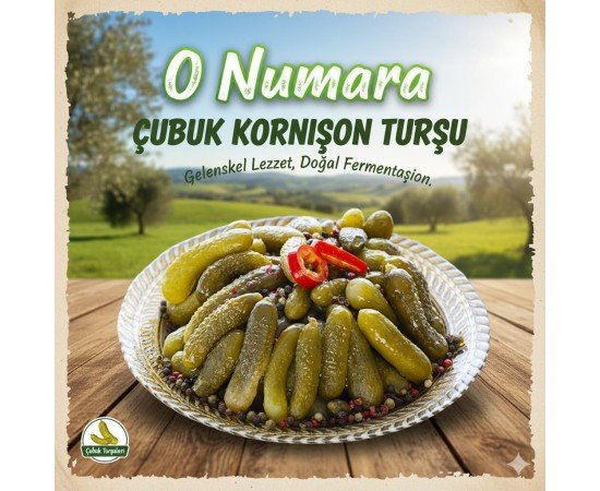 Kornişon Salatalık Turşu 0 Numara
