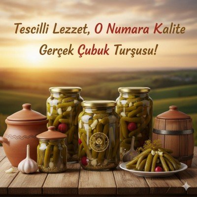 Çubuk Salatalık Turşu 0 Numara