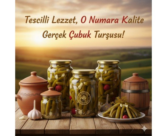 Çubuk Salatalık Turşu 0 Numara